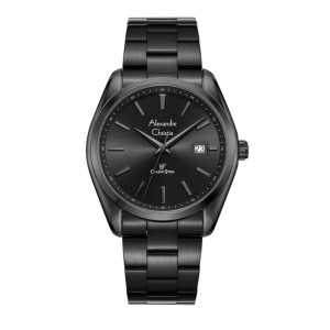 Alexandre Christie AC 8656 Full Black Man Steel MDBIPBA